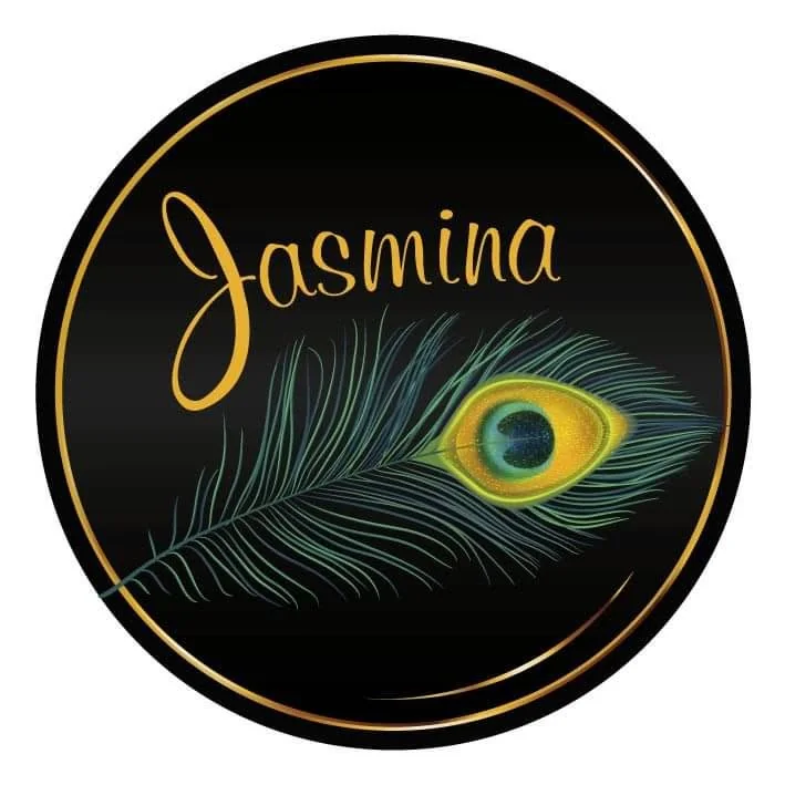 Jasmina — logo marki naturalnych produktów